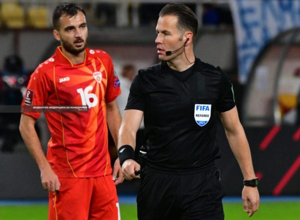 Макеле главен судија на натпреварот на македонската репрезентација против Велс