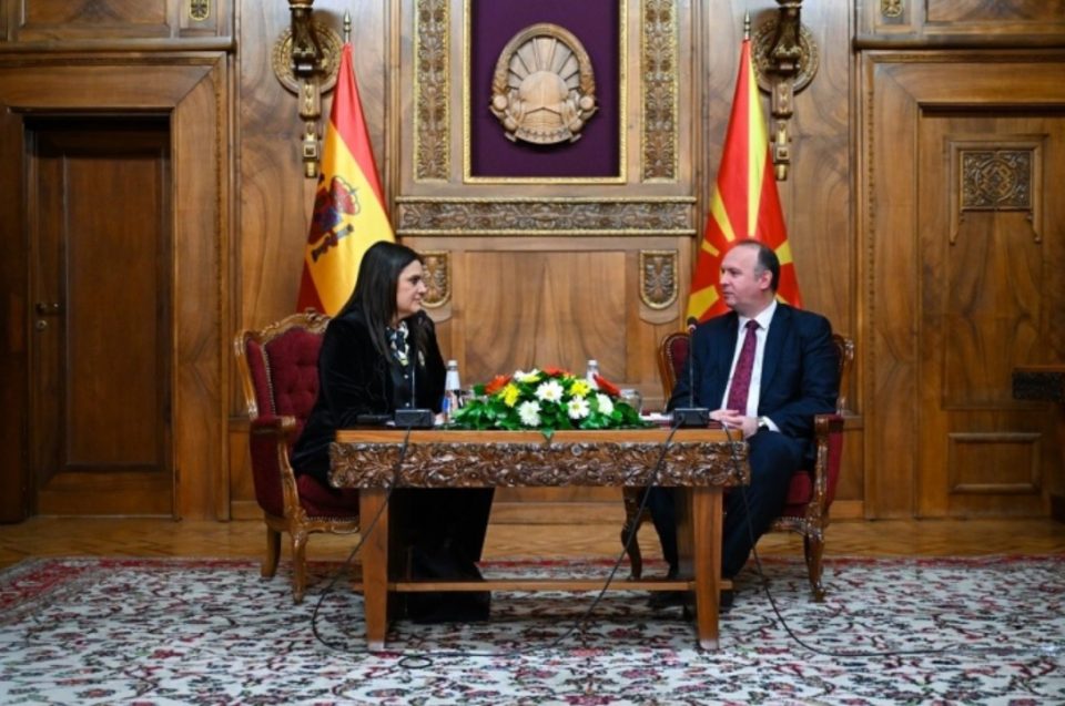 Гаши и делегација од Сенатот на Шпанија разговараа за европската перспектива на Македонија