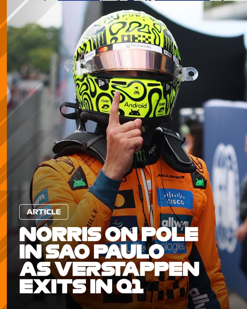 Пјастри излета, Норис најбрз на спринтот во Бразил