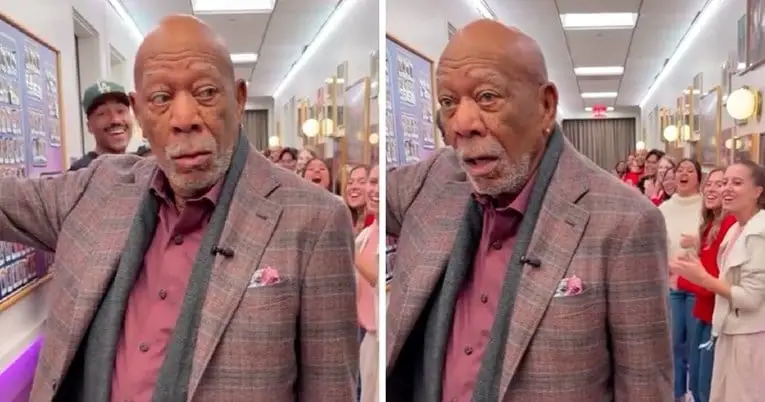 ВИДЕО: Морган Фримен ги загрижува обожавателите со својот изглед и однесување