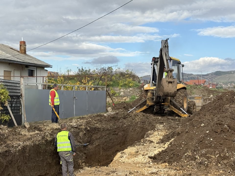 Се гради нов плочаст мост и сервисна улица во Марино