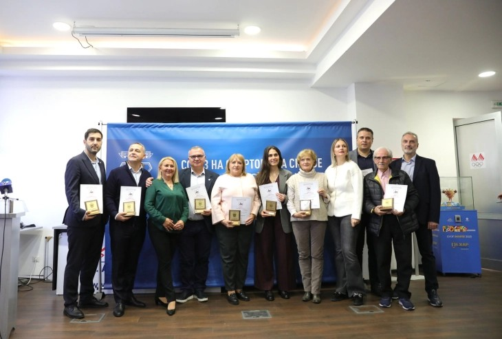 Доделени наградите „13 Ноември“, Поп Ацев најдобар спортист, Лазаров најуспешен тренер во 2025 година