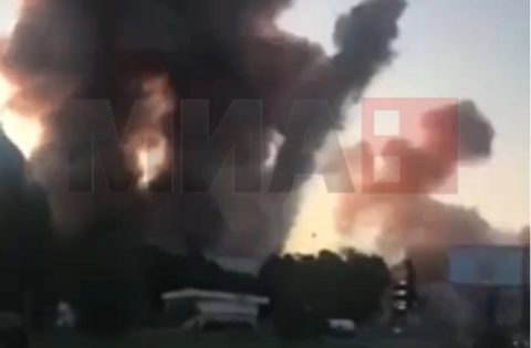 Рускиот напад го прекина снабдувањето со електрична енергија во Суми