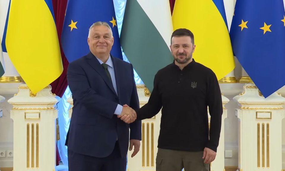 Зеленски: Украина ја брани и Унгарија, а Орбан е дециден дека безбедноста на Унгарија ја гарантира НАТО