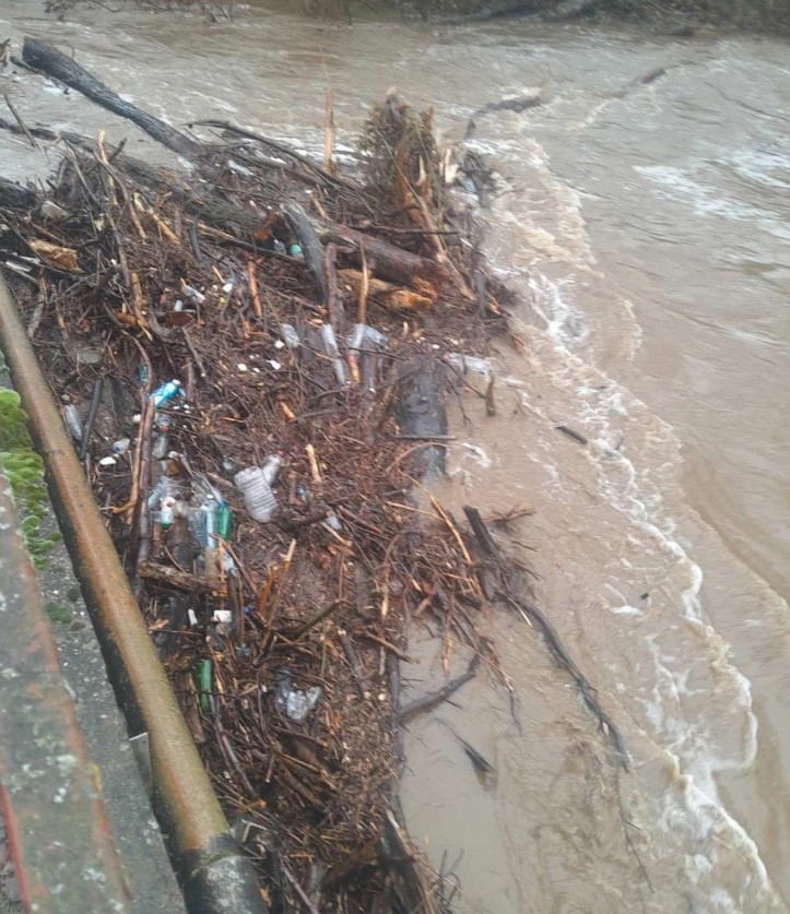 Пчиња се излеа, не се зафатени куќи или викендици