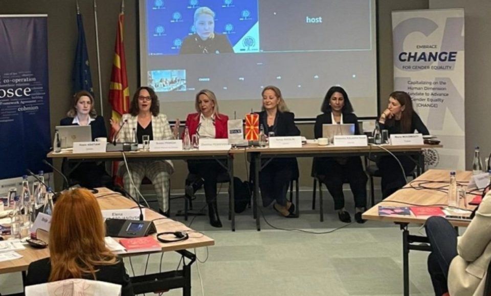 Пешевска: Рамноправноста меѓу жените и мажите мора да стане составен дел од секоја политичка одлука