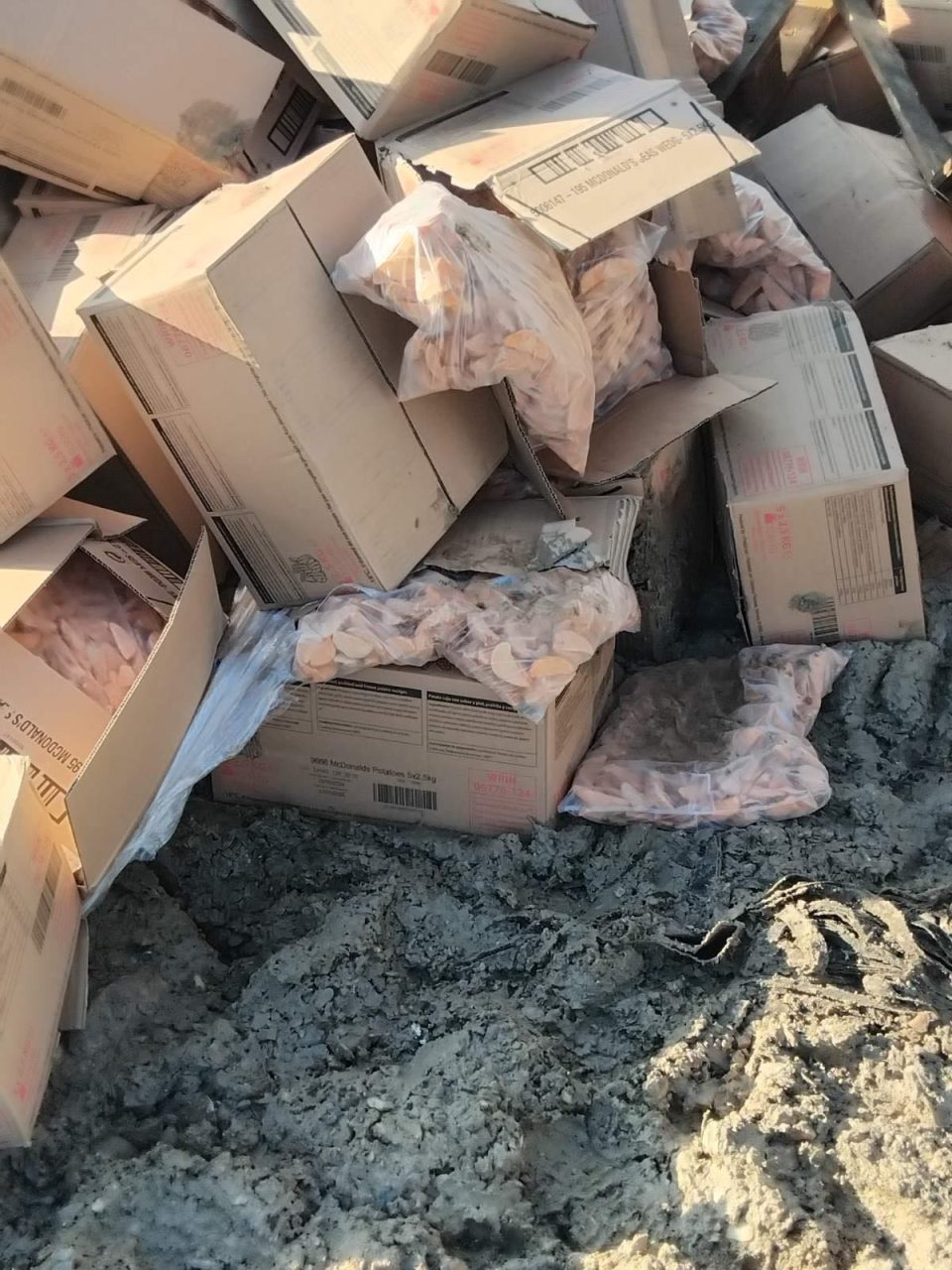 ФОТО: АХВ спречи увоз на над 20 тони помфрит со поминат рок