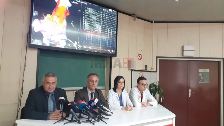 Воведена нова процедура на Кардиологија – пациентите со сложени срцеви аритмии веќе нема да бидат упатувани во странство