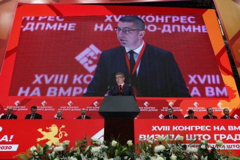 Мицкоски: Европската интеграција не смее да се сведе на пасивно прифаќање, Македонија мора да знае да каже ДА кога тоа е во нејзина корист