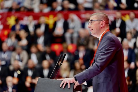 Мицкоски: Стабилноста и развојот на Македонија се можни само со доверба во институциите кои ќе функционираат на основа на владеење на правото со дел на дигитализација