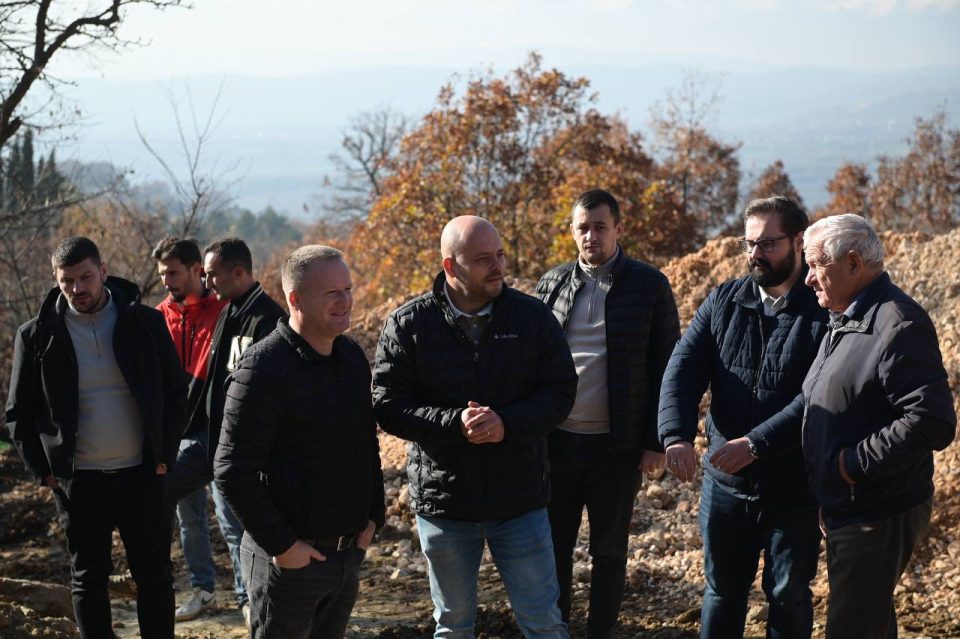 Општина Бутел: Напредува изградбата на водоводот во Љубанци и Љуботен