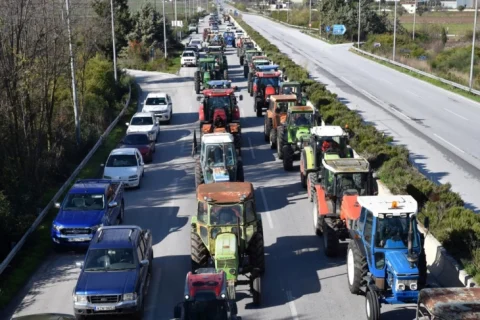 Евзони денеска повторно затворен поради штрајк на грчките земјоделци