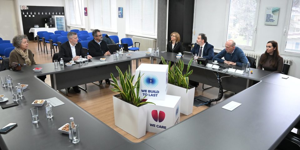 Амбасадорот на Швајцарија, Зомер, во посета на ТИТАН Усје: Размена на искуства и добри  практики за циркуларната економија