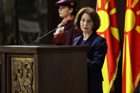 Сиљановска Давкова: Да ја спречиме фрагментацијата на македонското општество и одново да ги научиме доблестите на св. Климент што ја одржуваат заедницата