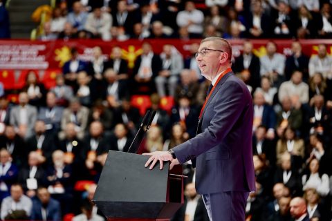 Мицкоски: На 18-тиот Конгрес на ВМРО-ДПМНЕ ја потврдуваме одлучноста да ја градиме Македонија како дом на сигурност, правда, достоинство и развој