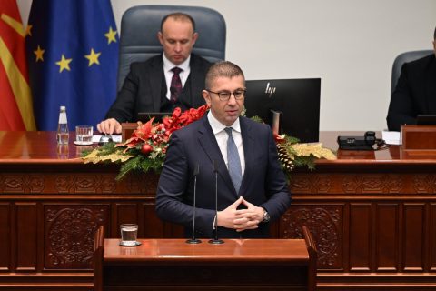 Мицкоски: ДУИ треба да им се извини на граѓаните Албанци што нивната влада побара да се избрише балансерот