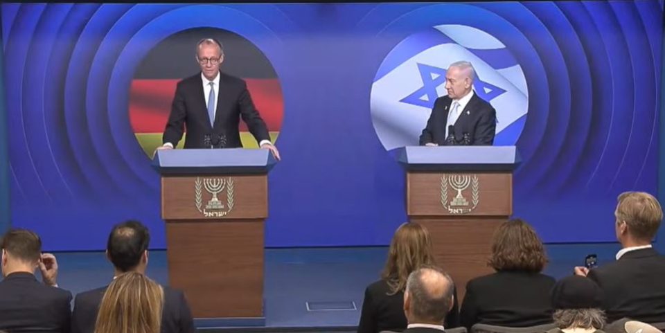 Нетанјаху на прес-конференцијата со Мерц: Постои „можност за мир“ на Блискиот Исток, но не и независна палестинска држава