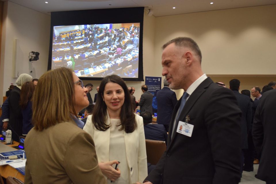 Фетаи со обраќање на Глобалната конференција на ООН за мерење на корупцијата