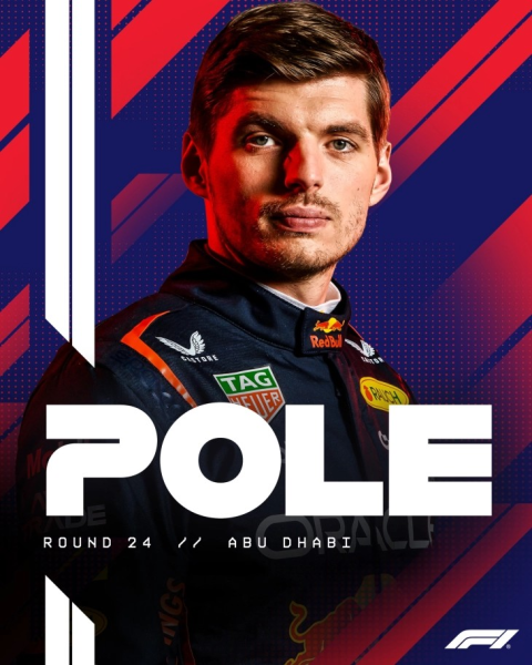 Пол позицијата на ГН на Абу Даби за Верстапен