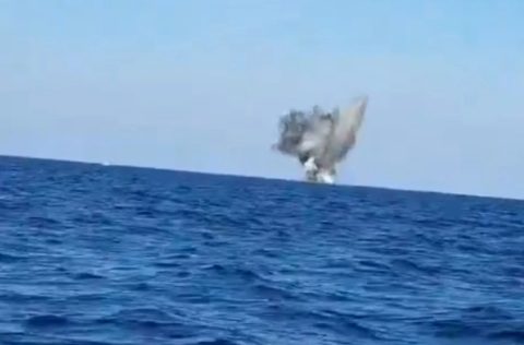 Романската војска уништи поморски дрон произведен од Украина