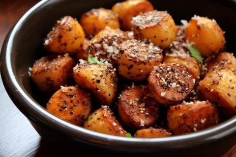 Печени компири со сусам