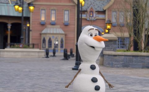 „Оживеан“ ликот на Олаф од „Снежното Кралство“ (ВИДЕО)