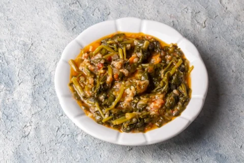 Спанаќ со ориз