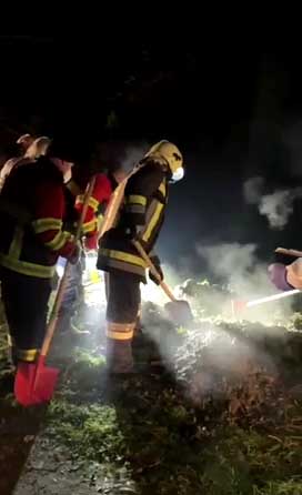 ФОТО+ВИДЕО: МВР објави снимки од местото каде е закопано телото на убиената жена во гостиварско