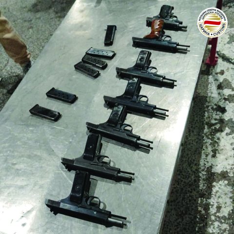 На „Богородица“ откриени службени пиштоли украдени од обезбедувањето на скопското ЈП „Паркови и зеленило“