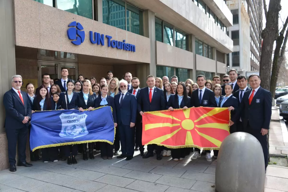 Студентите од Универзитет Скопје во посета на саемот за туризам „FITUR”