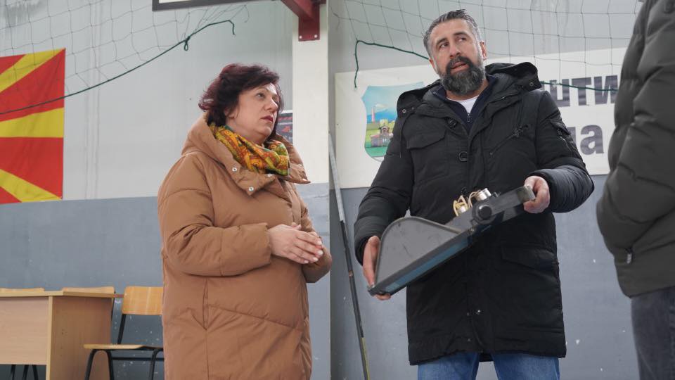 Кисела Вода инвестира во спортската инфраструктура- унапредени условите во спортската сала „Независна Македонија“