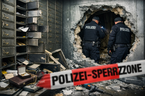 Крадци испразниле 3.000 сефови од трезорот на Шпаркасе банка во Гелзенкирхен