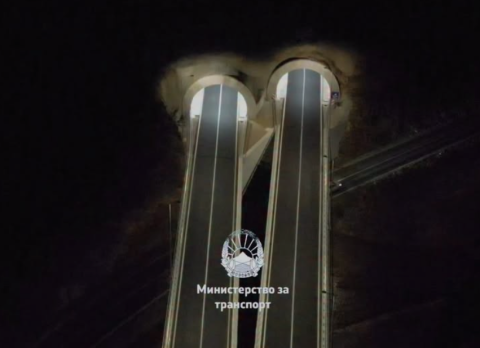 (ВИДЕО) Николоски: Ноќно видео од експресниот пат Градско Дреново