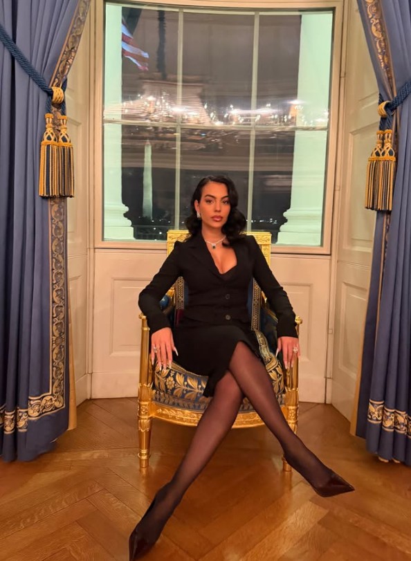 ФОТО: Георгина Родригез повторно во Белата куќа, овој пат без Роналдо