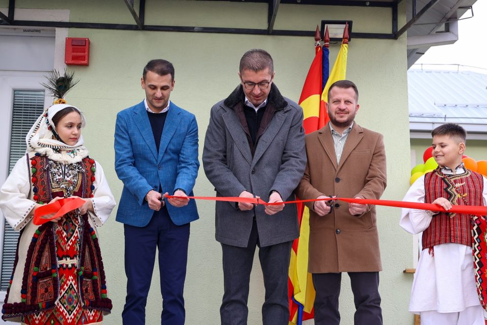 Мицкоски: Новата градинка во Сопиште е потврда дека се грижиме за најмладите, ќе следат и нови градинки во Скопје