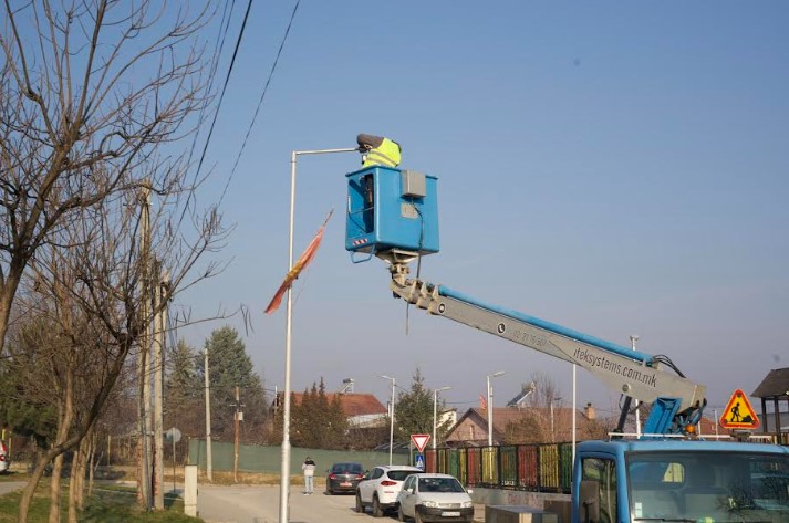 Кисела Вода го модернизира осветлувањето: LED светилки со паметен систем за контрола