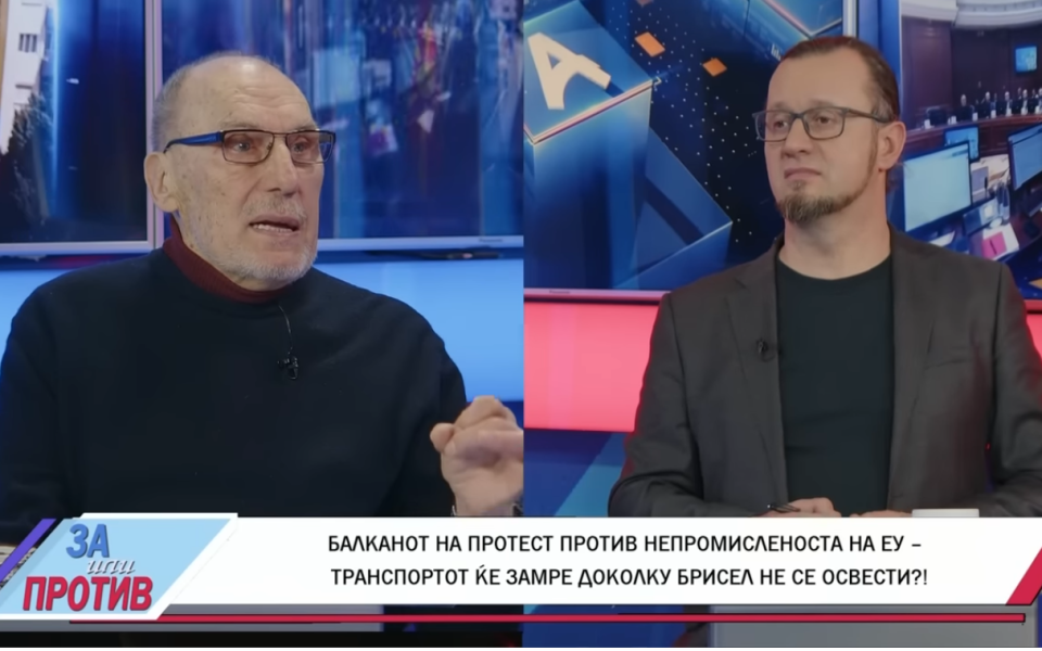 Никовски за протестите на превозниците и поддршката на Владата: Да беше претходната, ќе голтаа кнедли и ќе викаа „Па, така ни кажа Брисел!“