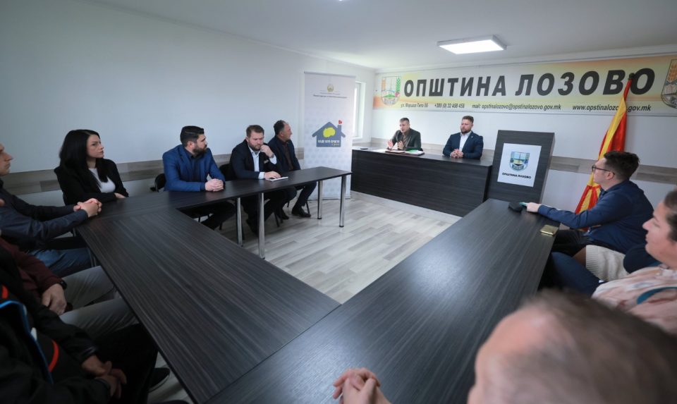 Перински: Караванот „Каде што срцето е дома“ во посета на Лозово, рурална и компактна заедница