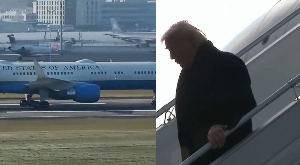 Трамп слета, а eвропските лидери „ФАТИЈА ШТРАФТА“ од Давос