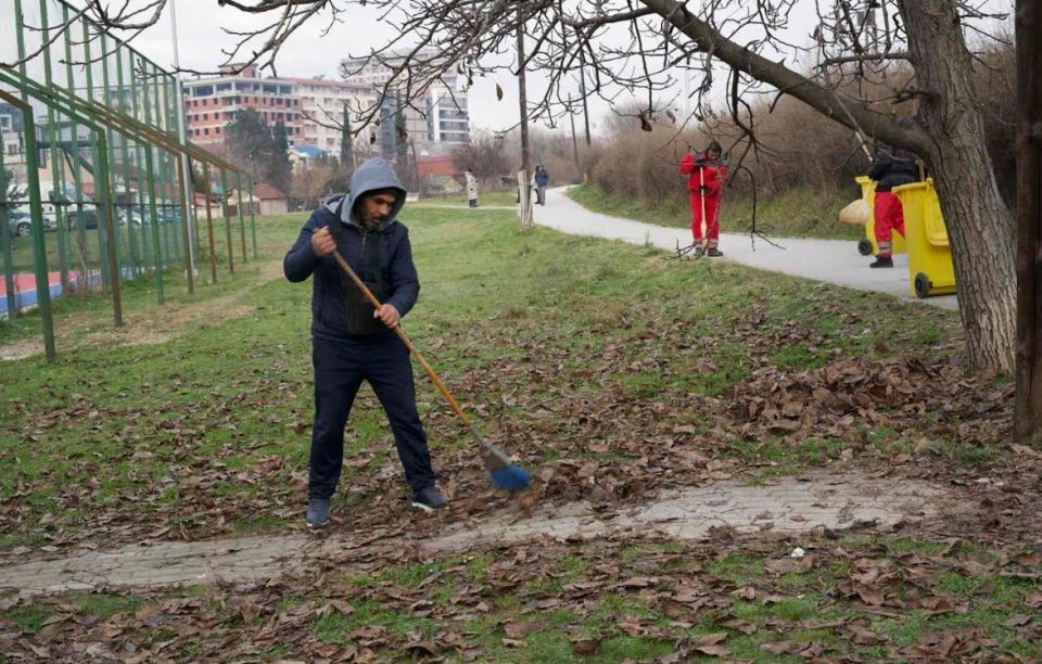 Акција за чистење и уредување на трим-патеката во Кисела Вода