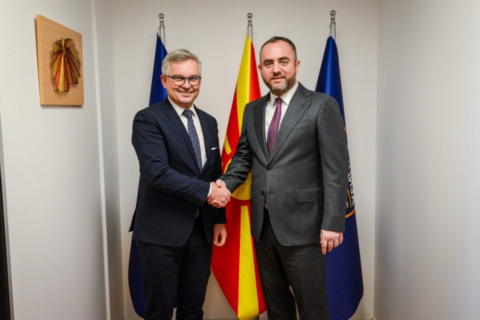 Тошковски – Брунер: Европската интеграција, борбата против организираниот криминал и зајакнатото гранично управување во фокусот на средбата