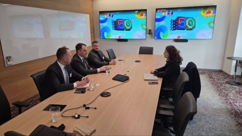 Јанушев во работна посета на САД, средба со генералниот менаџер за сајбер-безбедносни услуги во Мајкрософт