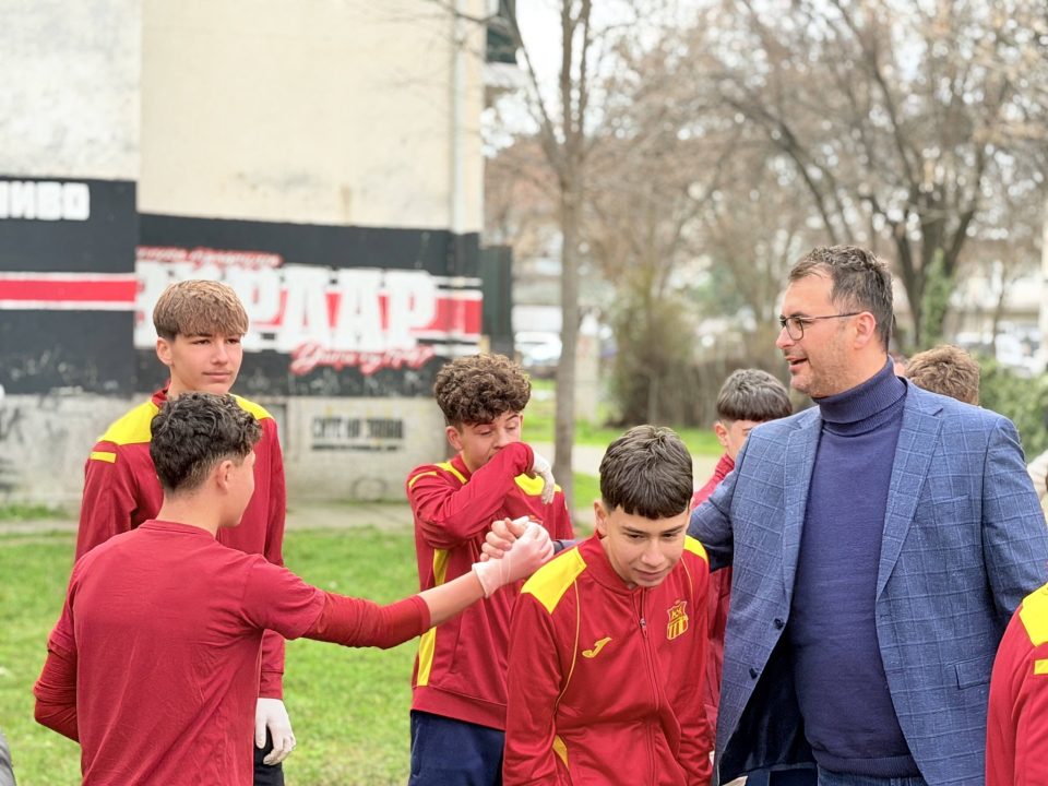 Нови спортски содржини за младите, текбол маси во Ѓорче Петров