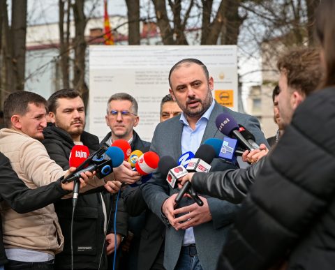 Ѓорѓиевски: Започна реконструкцијата на улица ,,Лазар Трповски”, еден од најголемите и најзначајни проекти во Чаир