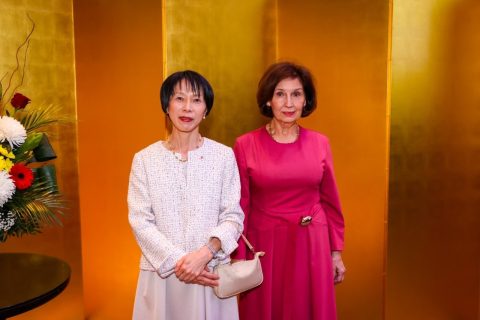 Сиљановска-Давкова на прием по повод роденденот на Императорот Нарухито