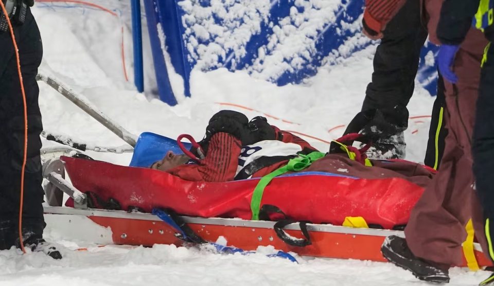 Канадски сноубордер хоспитализиран со хеликоптер по несреќа за време на тренингот
