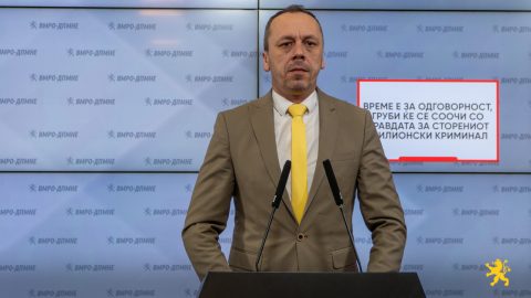 Петрушевски: Време е за одговорност, Груби ќе се соочи со правдата за сторениот милионски криминал