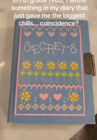 ВИДЕО: Пронашла дневник од 1984 година, кога го прочитала записот од февруари се заледила