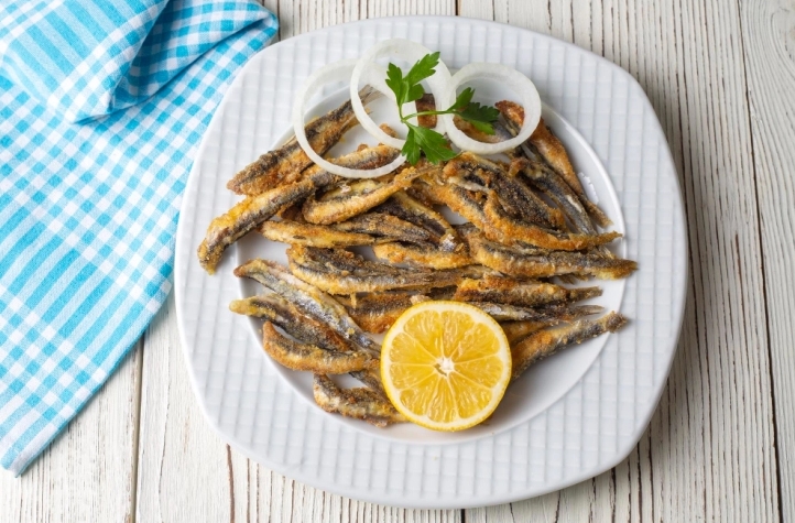 Пржени сардини (гирици)