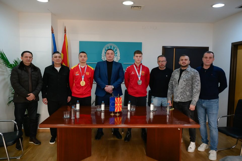 Борко Ристовски ги поздрави македонските каратисти по успехот на ЕП во Лимасол